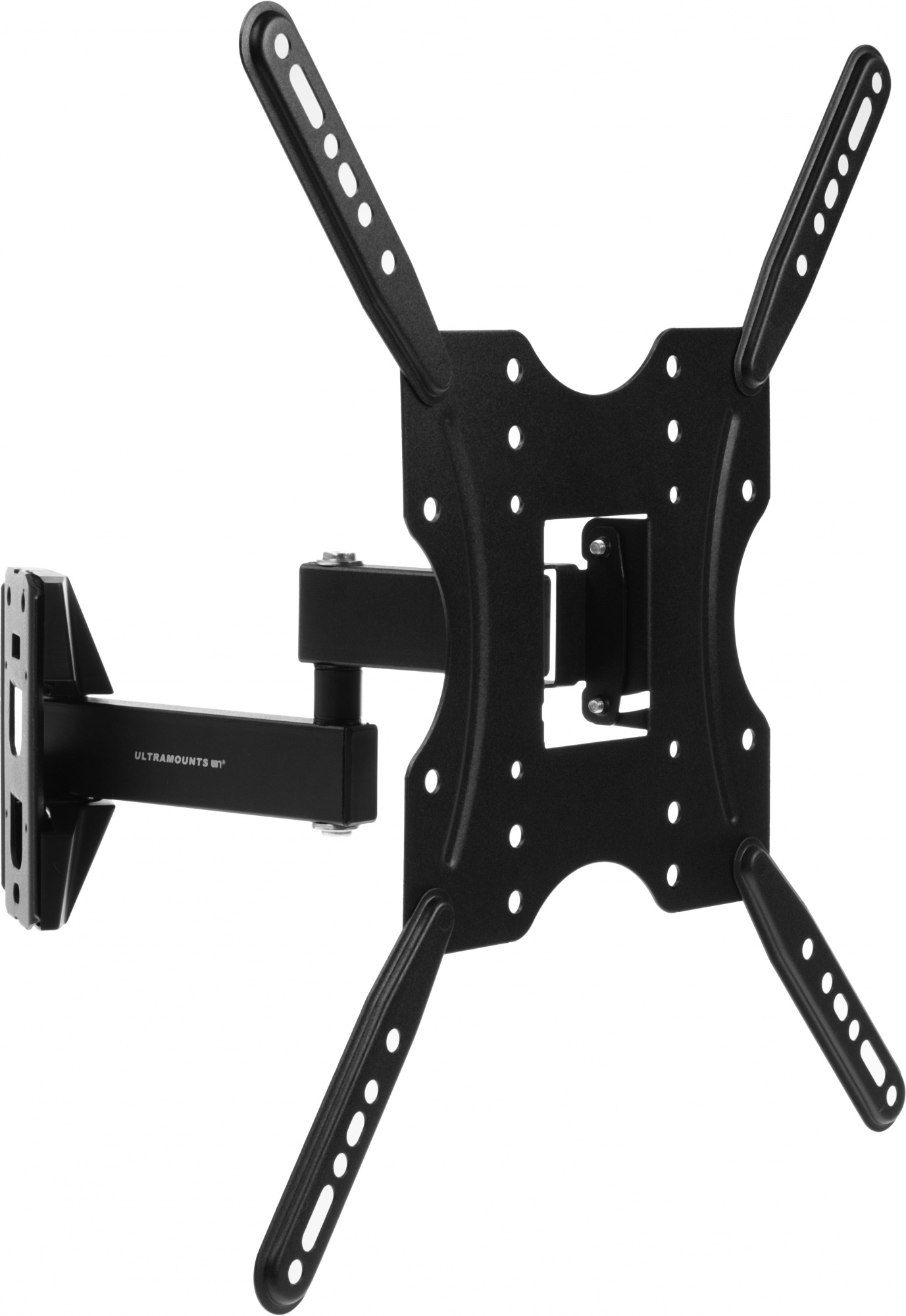Кронштейн для телевизора Ultramounts UM903 черный 32"-55" макс.20кг настенный поворотно-выдвижной и 