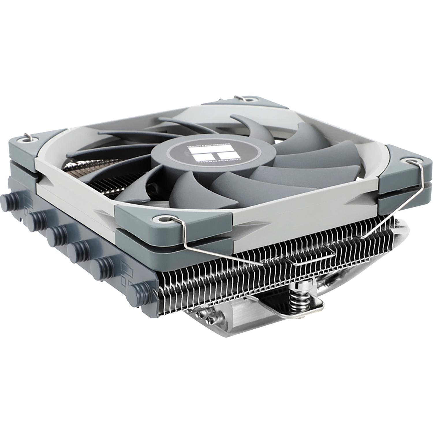 Кулер для процессора CPU Cooler Thermalright AXP-120 X67 (4-pin PWM, 52mm, Ni Cu, 6x6mm, 1x120mm, 59CFM, 26.1dBA, 1800RPM, S: 1851 1700 1200 115X, 2011, 2066, AM5 AM4, grey) AXP-120-X67