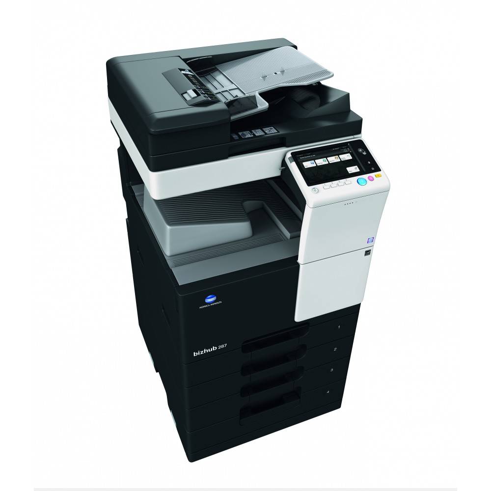 Лазерное многофункциональное устройство Konica Minolta bizhub 287 (МФУ, A3, 28 стр./мин, без крышки 