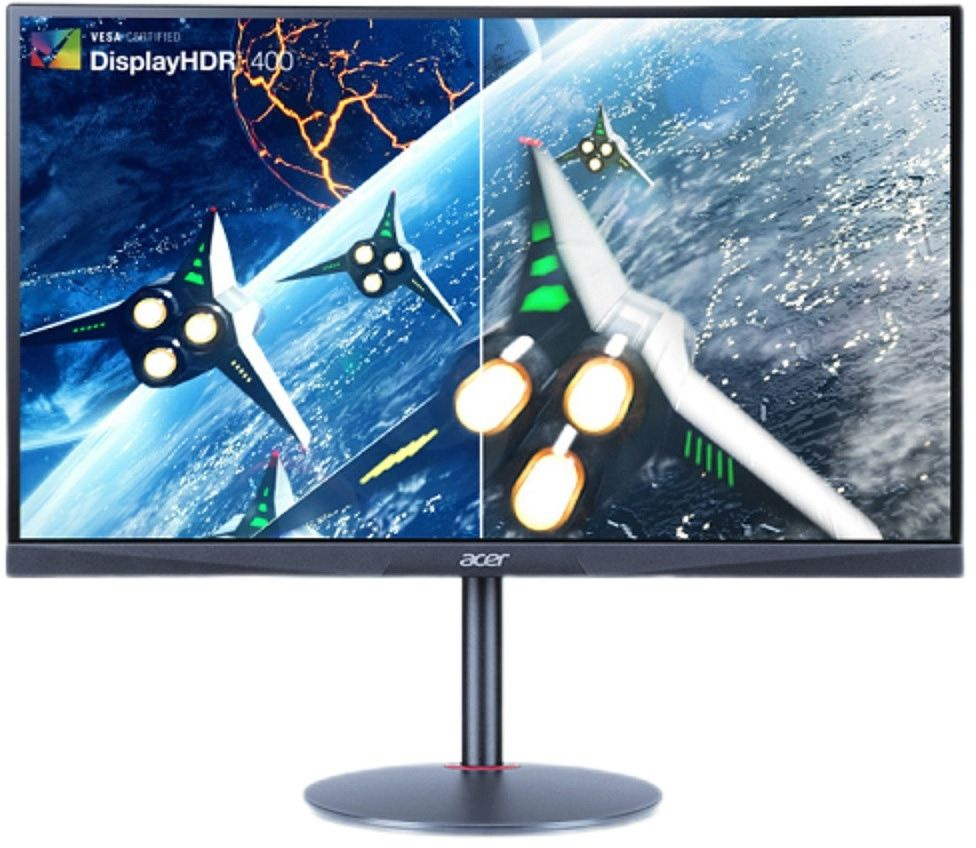 Монитор Acer 27" Nitro XR272UPbmiipruzx черный IPS LED 1ms 16:9 HDMI M/M матовая HAS Piv 400cd 178гр