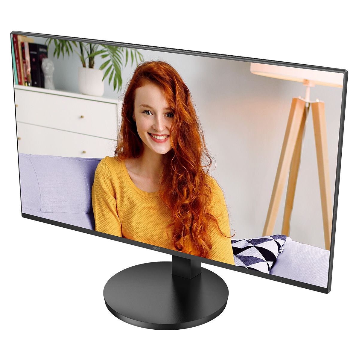 Монитор AOC 27" Q27B3CF2 черный IPS LED 16:9 HDMI M/M матовая HAS 350cd 178гр/178гр 2560x1440 100Hz 
