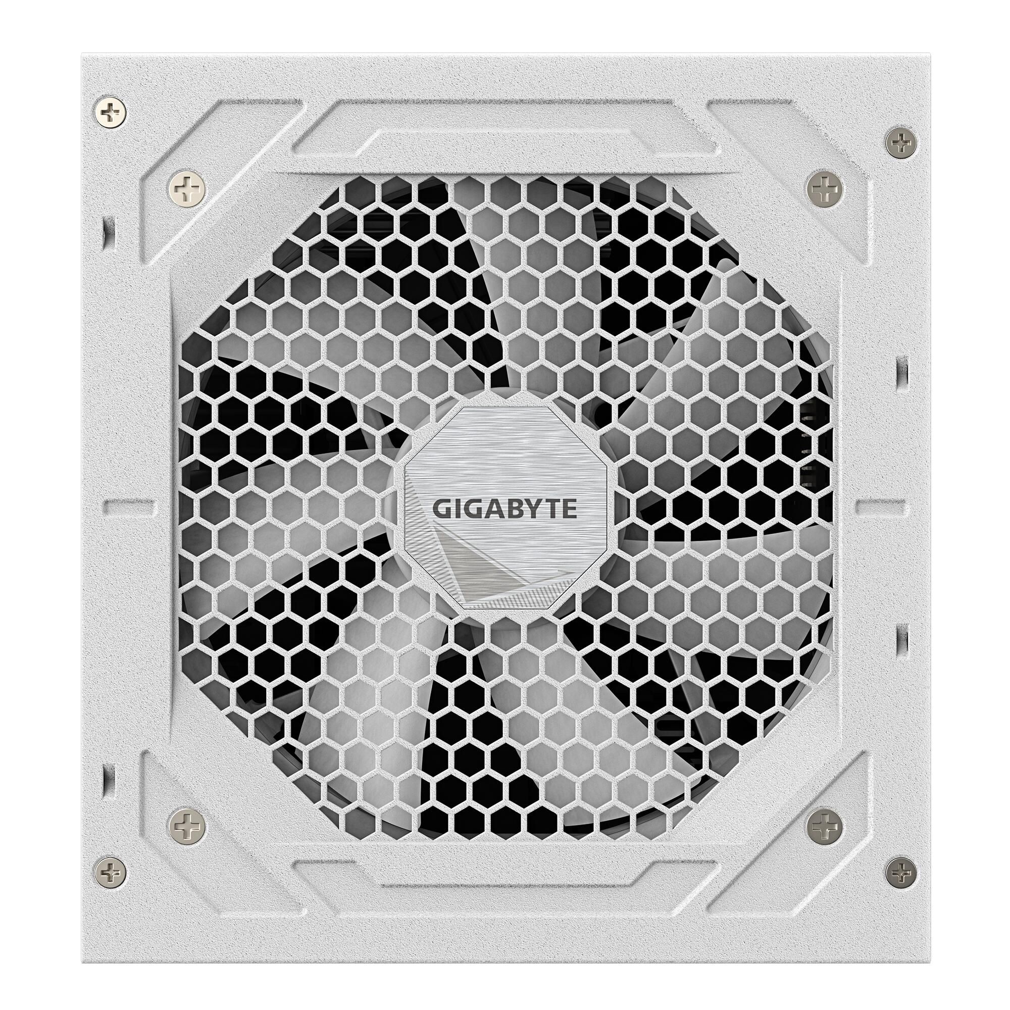 Блок питания ПК Gigabyte UD850GM PG5 ICE 850W, 80Plus, Gold, Полностью модульный, White colour