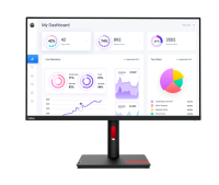 Монитор Lenovo 31,5" T32p-30, 16:9, IPS, UHD, 4ms, 350cd, 60Hz, HDMI, DP, USB, USB-C, LAN, HAS