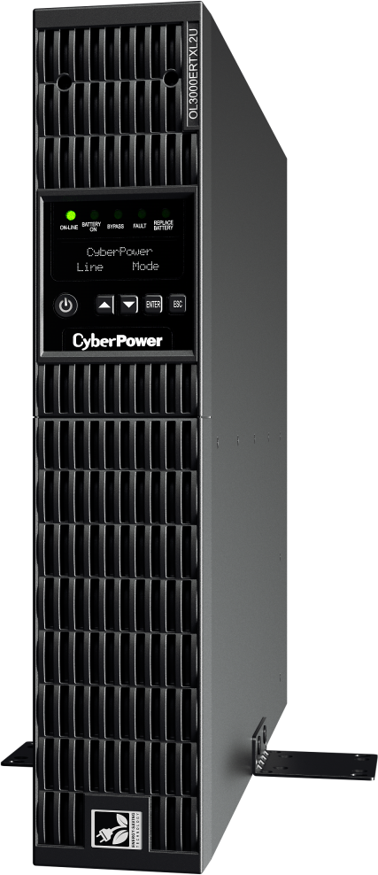 CyberPower ИБП Online OL3000ERTXL2U 3000VA/2700W USB/RS-232/Dry/EPO/SNMPslot/RJ11/45/ВБМ (8 IEC С13,