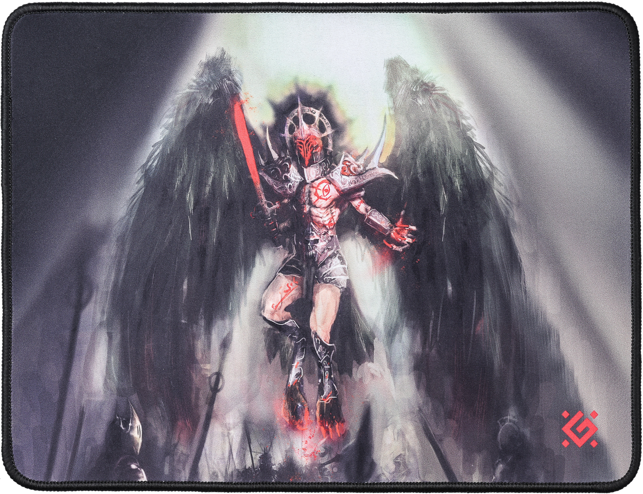 Коврик для мыши Defender Angel of Death M XL черный/серый 360x270x3мм (50557)