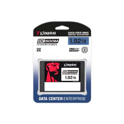 Накопитель SSD Kingston SATA-III 1.92TB SEDC600M/1920G DC600M 2.5" 1 DWPD