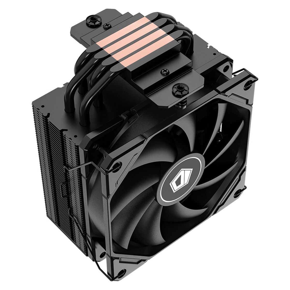 Устройство охлаждения(кулер) ID-Cooling SE-224-XTS Soc-AM5/AM4/1200/1700/1851 черный 4-pin 29dB Al+C