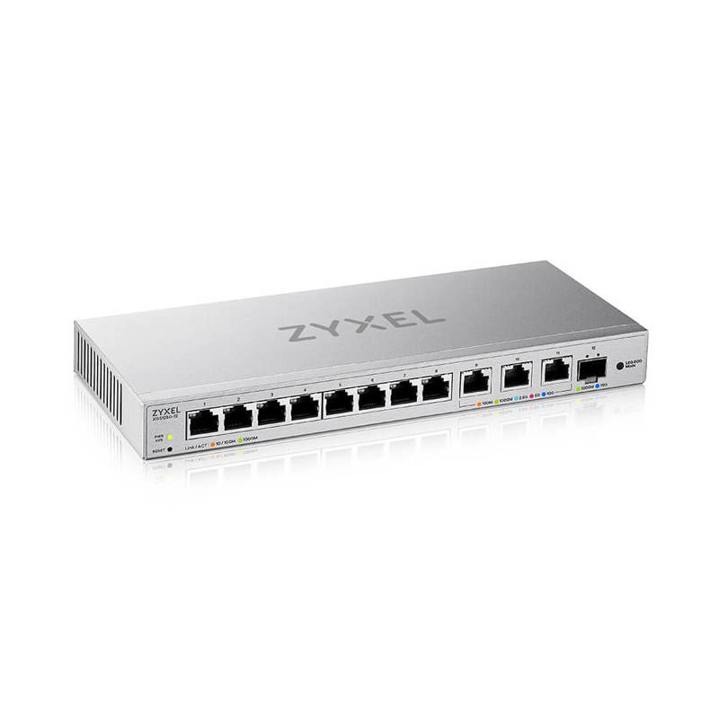 Коммутатор Zyxel XGS1250-12-ZZ0102F (L2) 8x1Гбит/с 3x10Гбит/с 1SFP+ управляемый