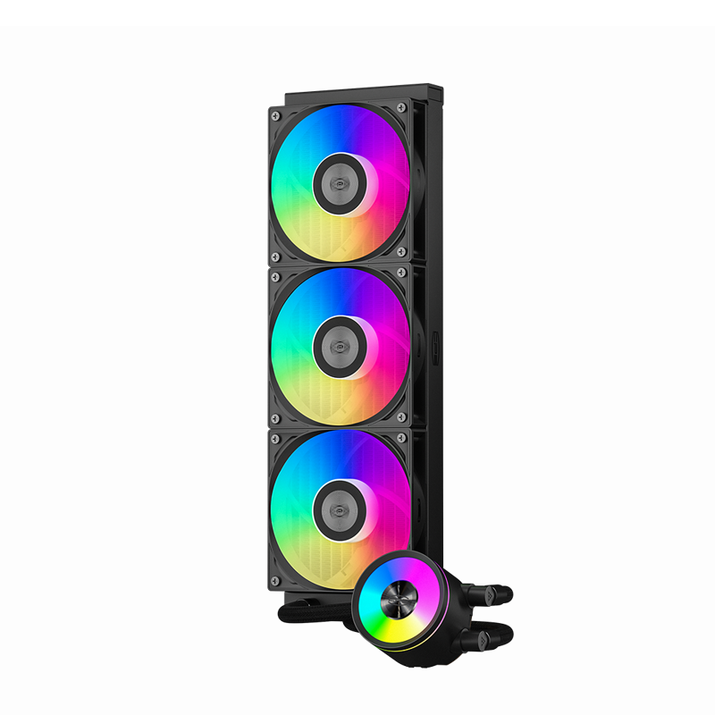 Система водяного охлаждения PcCooler DA360 Pro ARGB Soc-AM5/AM4/1200/1700/1851 черный 4-pin 33.8dB A