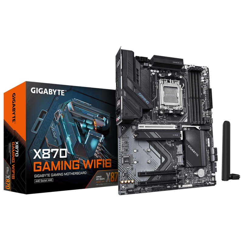 Материнская плата Gigabyte X870 GAMING WIFI6, RTL