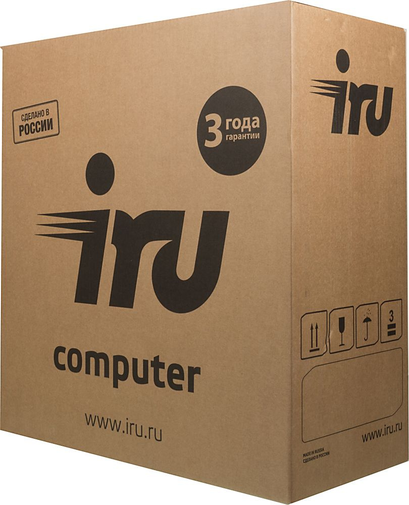 ПК IRU Опал 512 MT PG G5420 (3.8) 8Gb SSD240Gb UHDG 610 без ОС GbitEth 400W черный (RUS) (1478337)