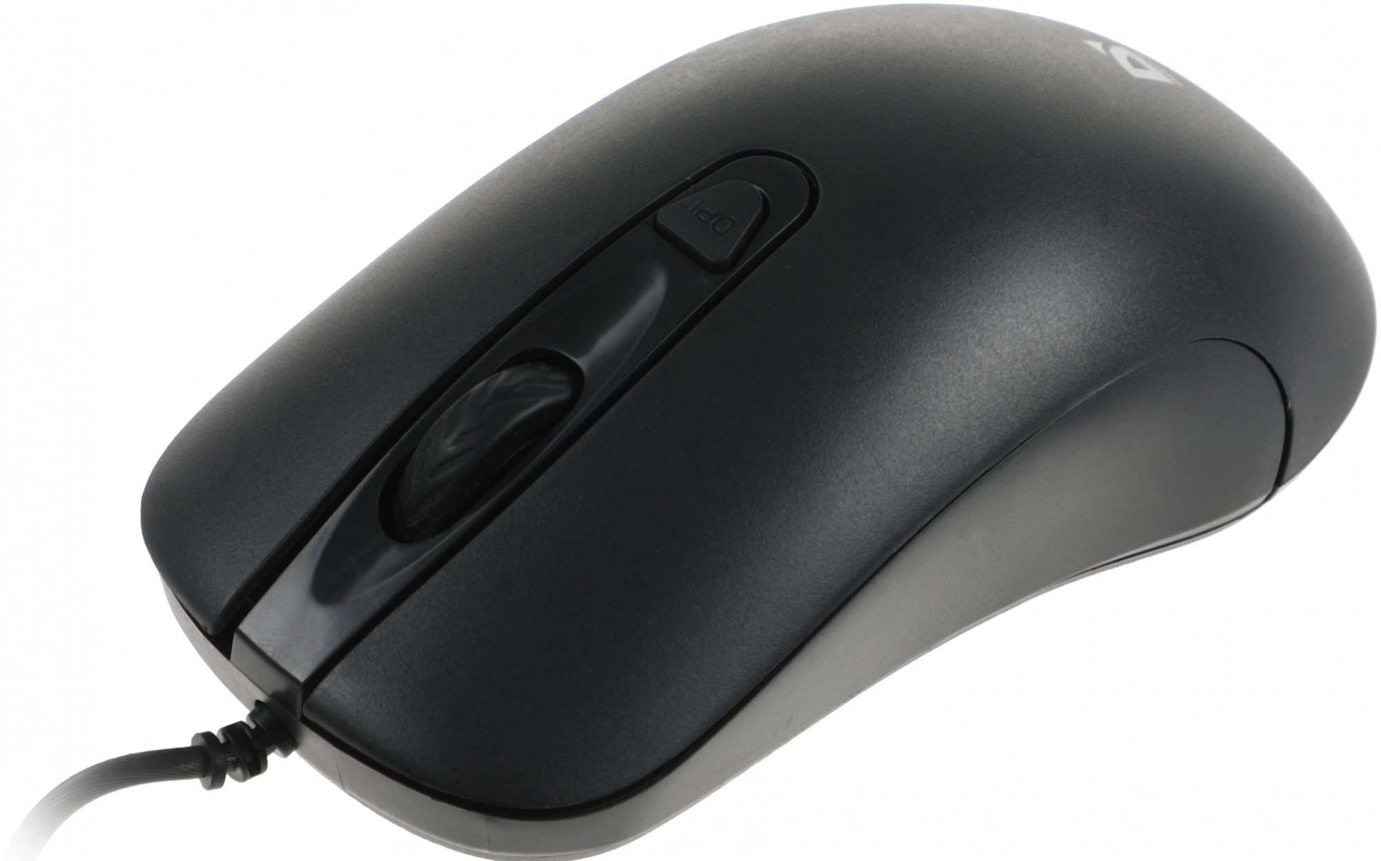 Мышь Defender MB-230 черный оптическая 1600dpi USB 2but (52231)