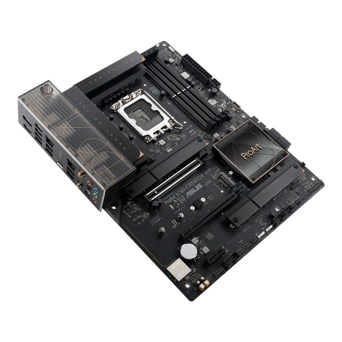 Материнская плата Asus PROART B760-CREATOR WIFI Soc-1700 Intel B760 4xDDR5 ATX AC`97 8ch(7.1) 1 x 2.