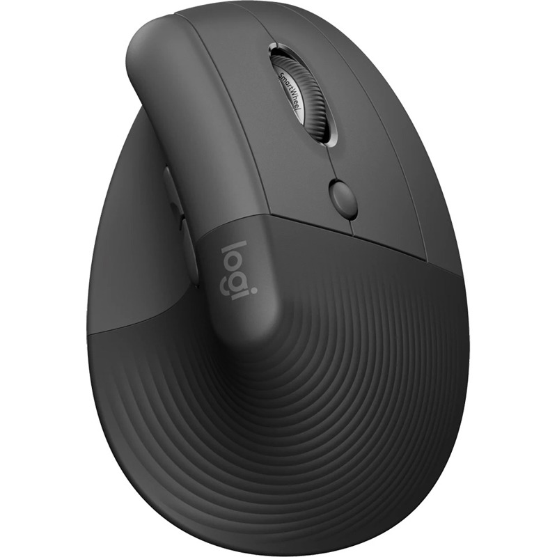 Мышь Logitech Wireless Mouse LIFT, Bluetooth, 2.4GHz (Bolt USB receiver), GRAPHITE [910-006473]