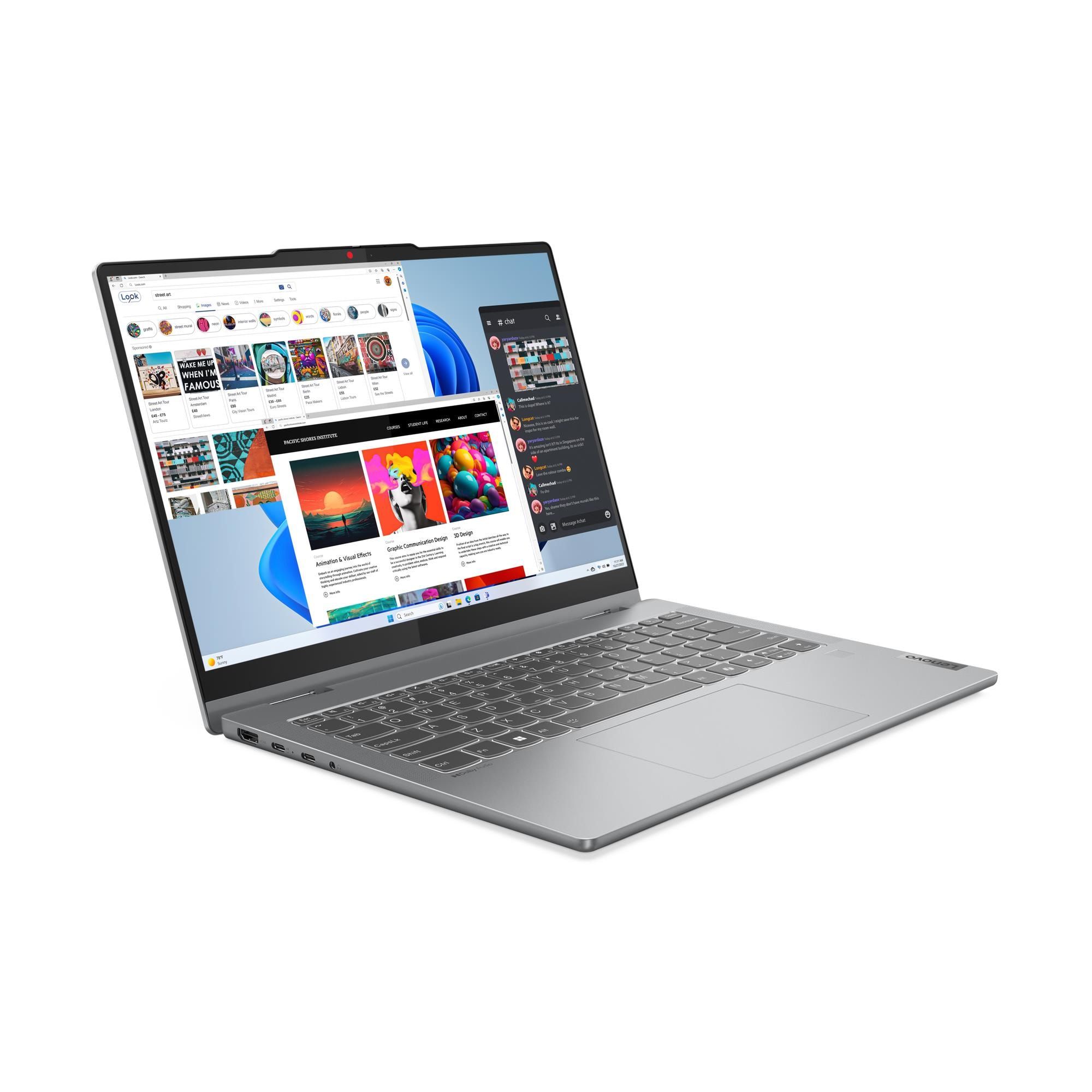 Ноутбук Lenovo IdeaPad 5 2-in-1 14IRH9 Intel Core i5-13420H/16Gb (soldered D5)/SSD1Tb/UMA/14"/I
