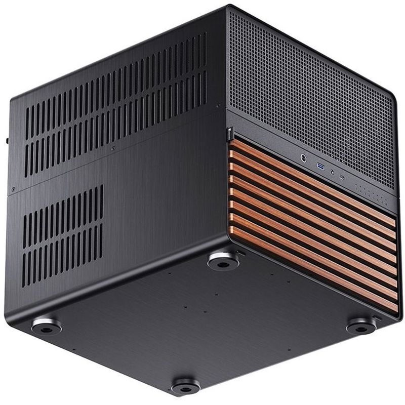 Корпус JONSBO N5, Mini-Tower, 3x120mm, 1xUSB-A 3.0 + 1xUSB-C 3.2, E-ATX, ATX, mATX, mITX Black