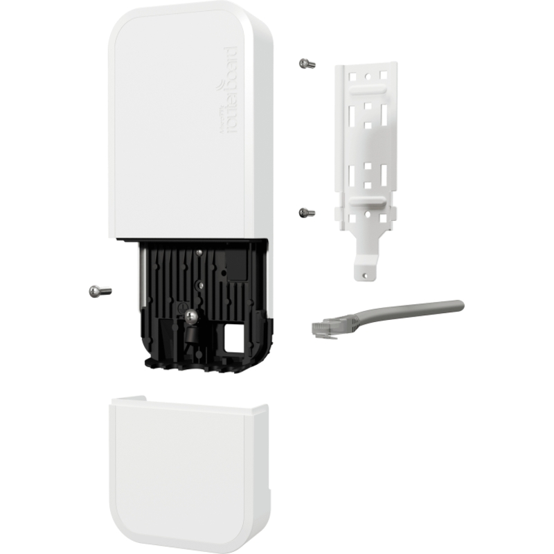 Роутер беспроводной MikroTik wAP ax (WAPG-5HAXD2HAXD) AX3000 10/100BASE-TX/4G белый