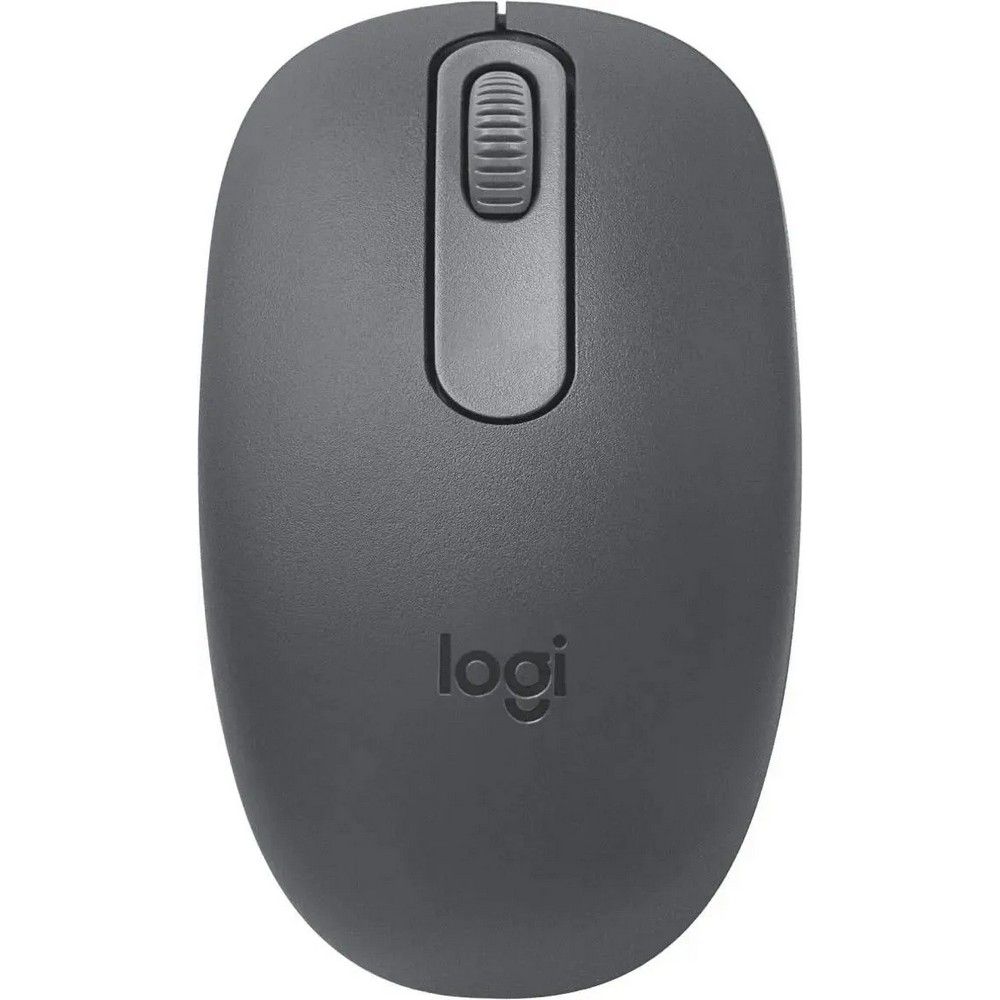 Мышь Logitech M196 графитовый оптическая 1000dpi беспров. BT для ноутбука 2but (910-007459)