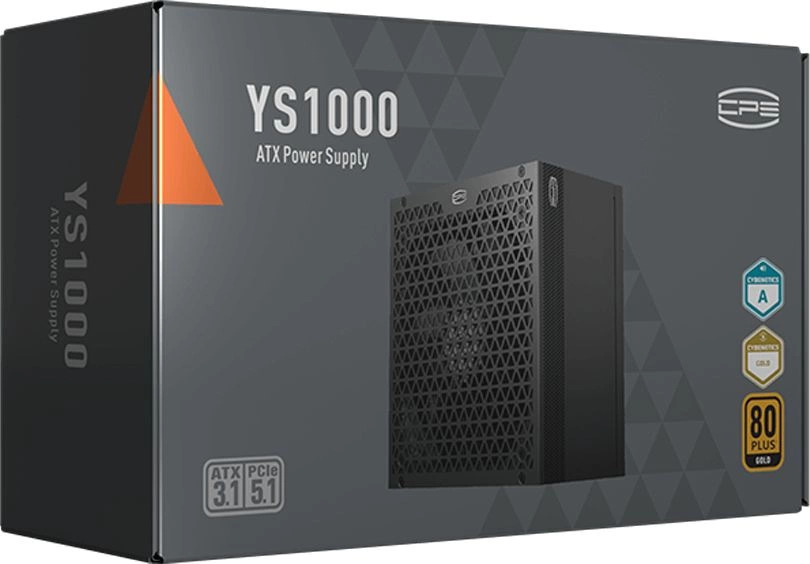 Блок питания PcCooler ATX 1000W P5-YS1000 -G1F Gen.5 80+ gold (20+4pin) APFC 135mm fan 12xSATA Cab M