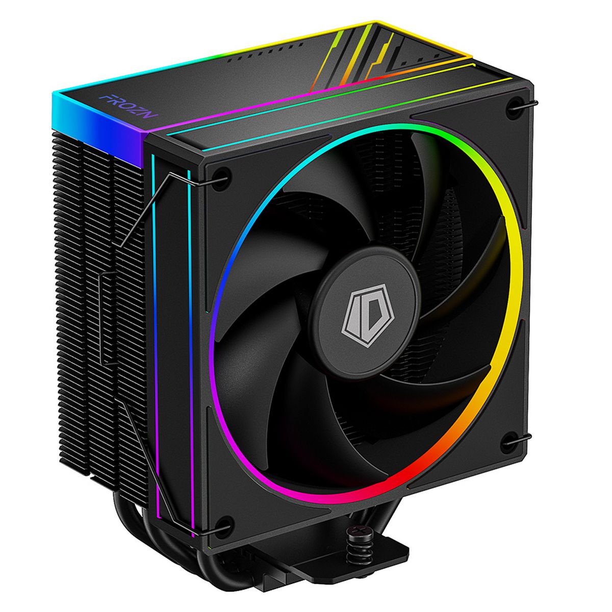 Устройство охлаждения(кулер) ID-Cooling Frozn A410 ARGB Soc-AM5/AM4/1200/1700/1851 черный 4-pin 29.9