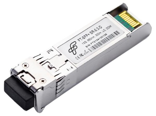 модуль SFP+ FiberTrade модуль SFP+ модуль, 10Гб/с, 850нм, MMF, 0.3км (прошивка Intel)