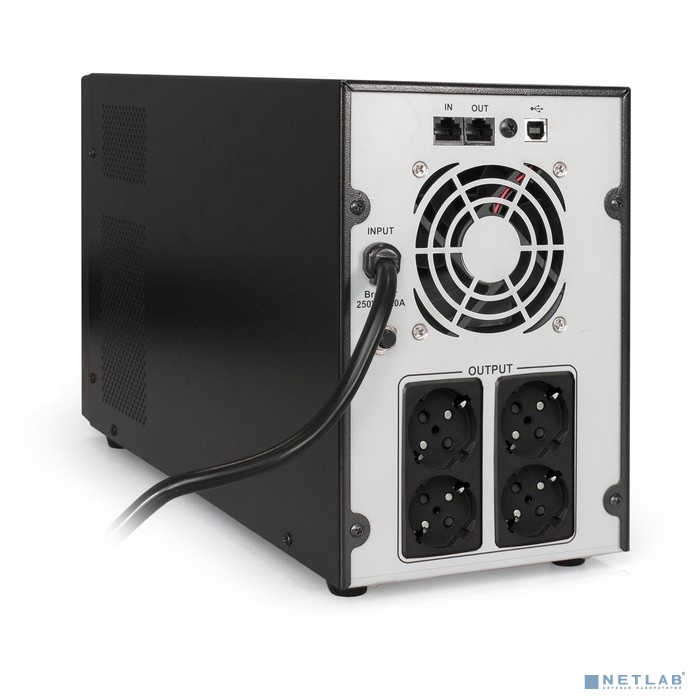 EXEGATE EP287660RUS ИБП SpecialPro Smart LLB-3000.LCD.AVR.EURO.RJ.USB <3000VA/1800W, LCD, AVR,4евро,