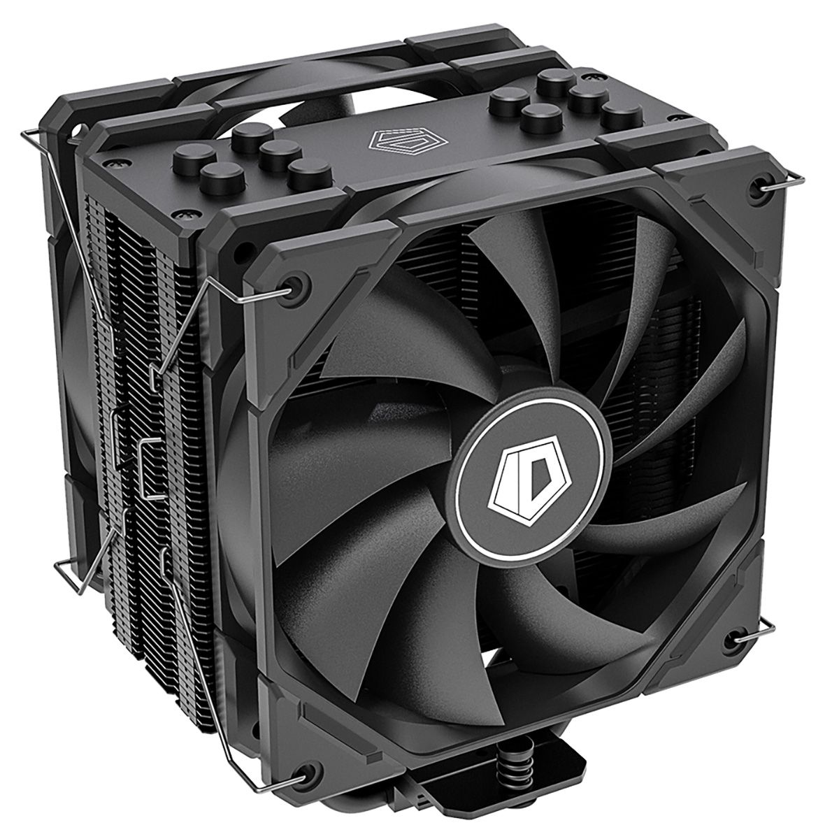 Устройство охлаждения(кулер) ID-Cooling SE-225-XT V2 Soc-AM5/AM4/1151/1200/2066/1700 черный 4-pin 15