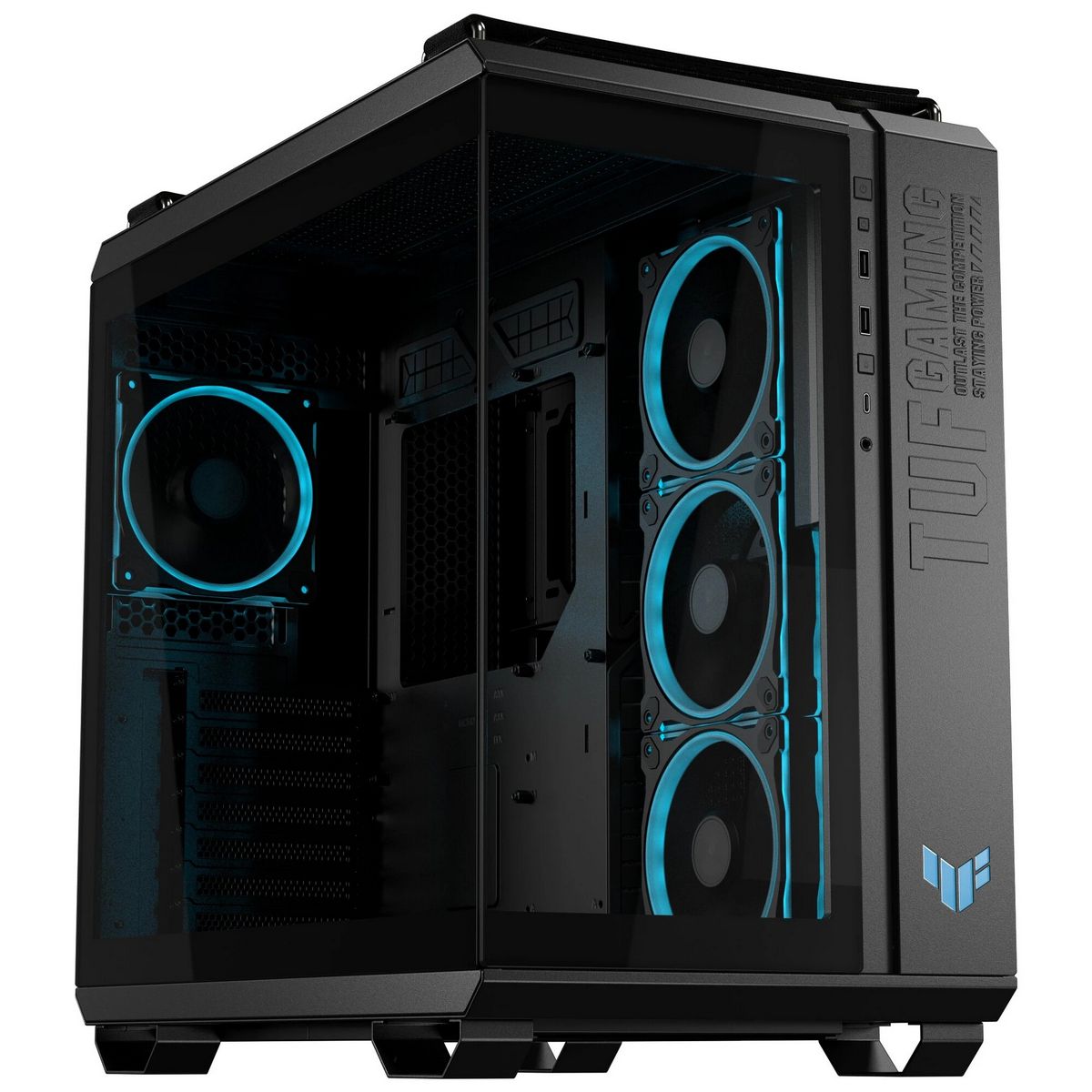 Корпус для ПК ASUS TUF GAMING GT502 HORIZON TG ARGB BLACK