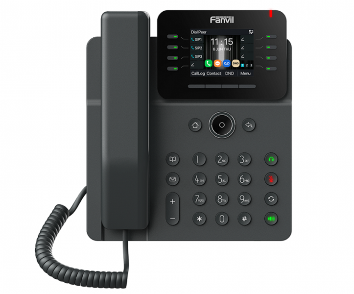 Телефон IP Fanvil V62G черный