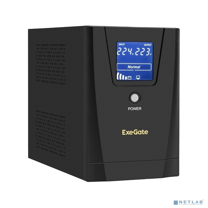 Exegate EX292803RUS ИБП ExeGate SpecialPro Smart LLB-1600.LCD.AVR.2SH.3C13 <1600VA/950W, LCD, AVR, 2
