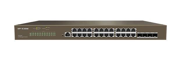 Коммутатор IP-Com G5328F (L3) 24x1Гбит/с 4xКомбо(1000BASE-T/SFP) 4SFP управляемый