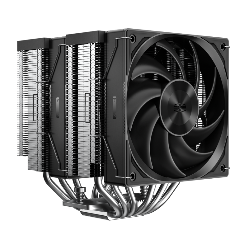 Кулер для процессора PCCooler RZ620 (260W, 4-pin PWM, 157.5mm, Al/Cu, 6x6mm, 2x120mm, 86.73CFM, 32dB