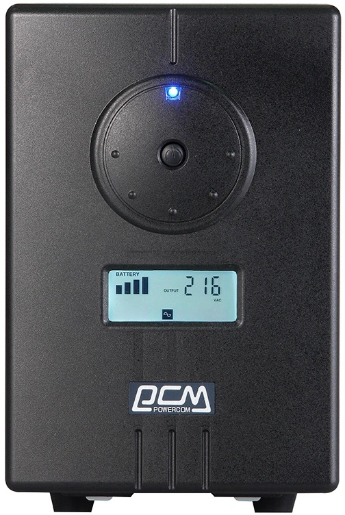 Источник бесперебойного питания Powercom Infinity, Line-Interactive, 1100VA/750W, Tower, Schuko, USB