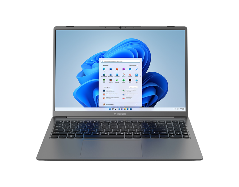 Ноутбук IRBIS BlizzardBook 16 16NBC1502 AMD Ryzen R5 5625U 2.30 GHz, 15.9" 2,5k IPS 2560X1600 , 16GB