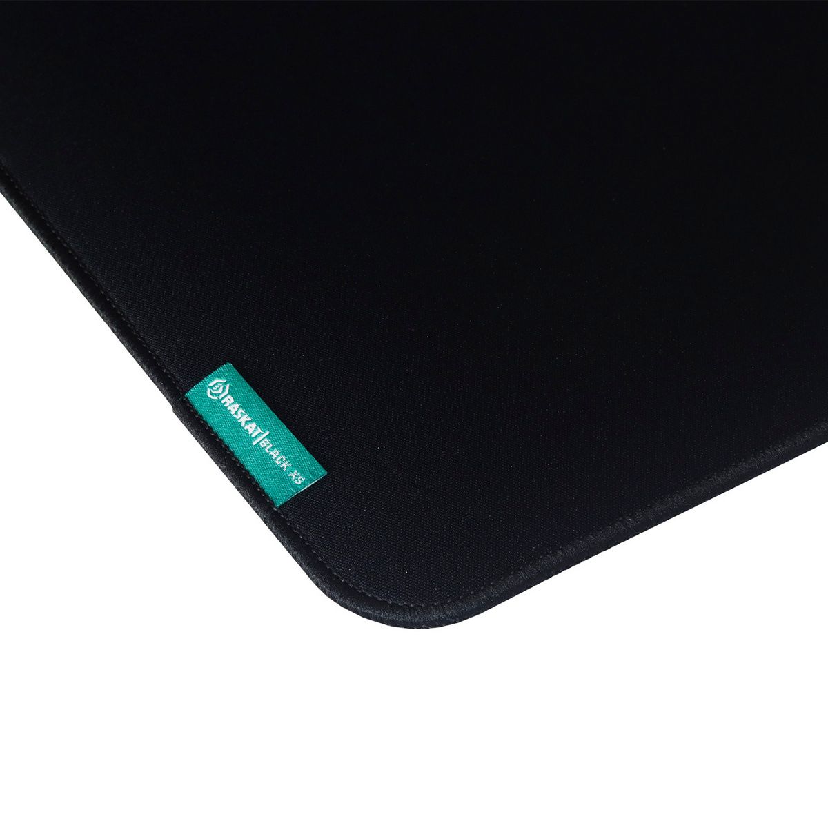 Коврик для мышки Raskat Black XS (300*250, резина+ткань, прошитый край)