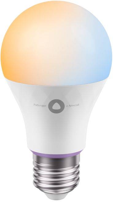Лампочка Яндекс E27 8W WI-FI белая YNDX-00501