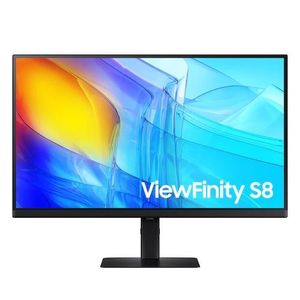 Монитор Samsung 27" ViewFinity S8 S27D800EAIXCI черный IPS LED 5ms 16:9 HDMI матовая HAS Piv 1000:1 
