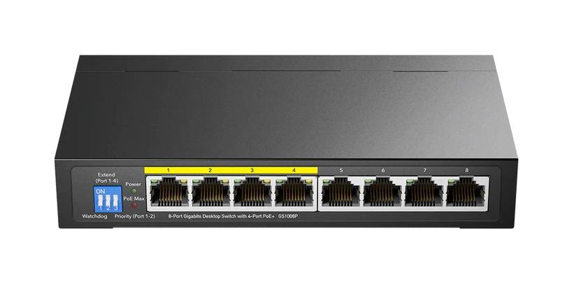 Коммутатор CUDY  GS1008P  8-Port Gigabit PoE+ Switch 60W