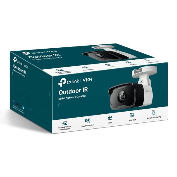 TP-Link VIGI C330I(4mm) VIGI Уличная цилиндрическая IP-камера 3 Мп с ИК-подсветкой