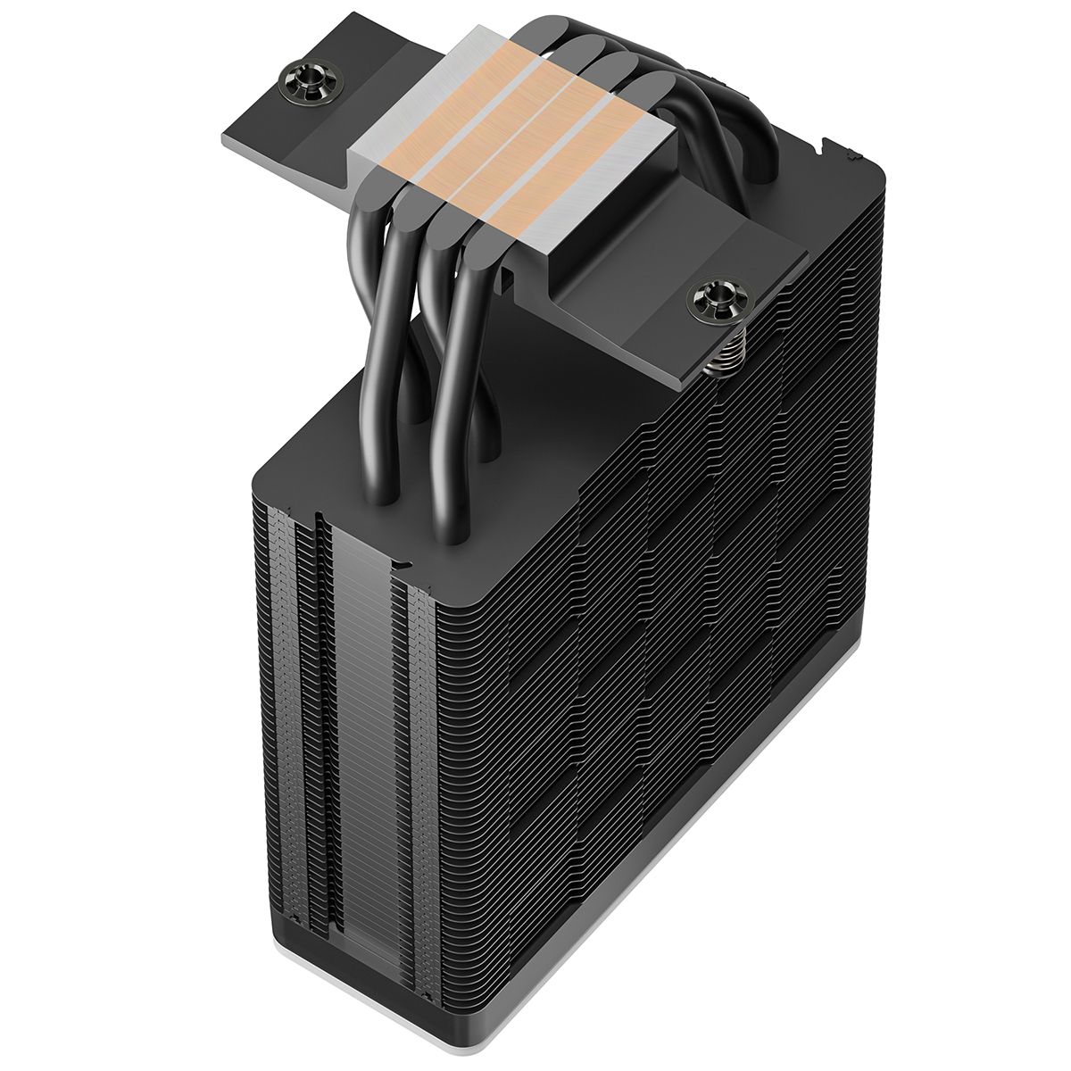 Устройство охлаждения(кулер) Deepcool AG400 Bk V2 ARGB Soc-AM5/AM4/1200/1700/1851 черный 4-pin 31.6d