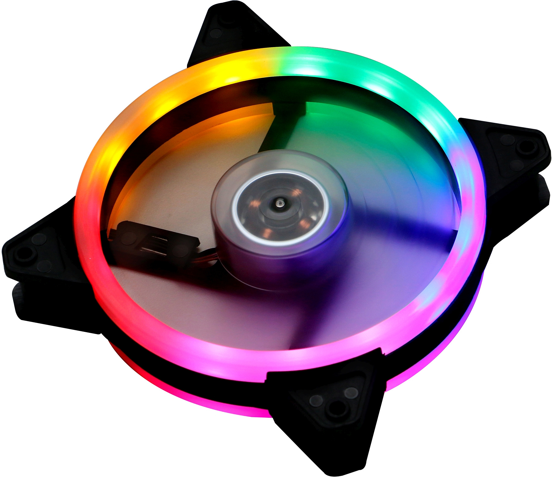 Вентилятор для корпуса Digma DFAN-FRGB3 RGB 120х120x25 черный 3-pin 4-pin (Molex) 23дБ Ret