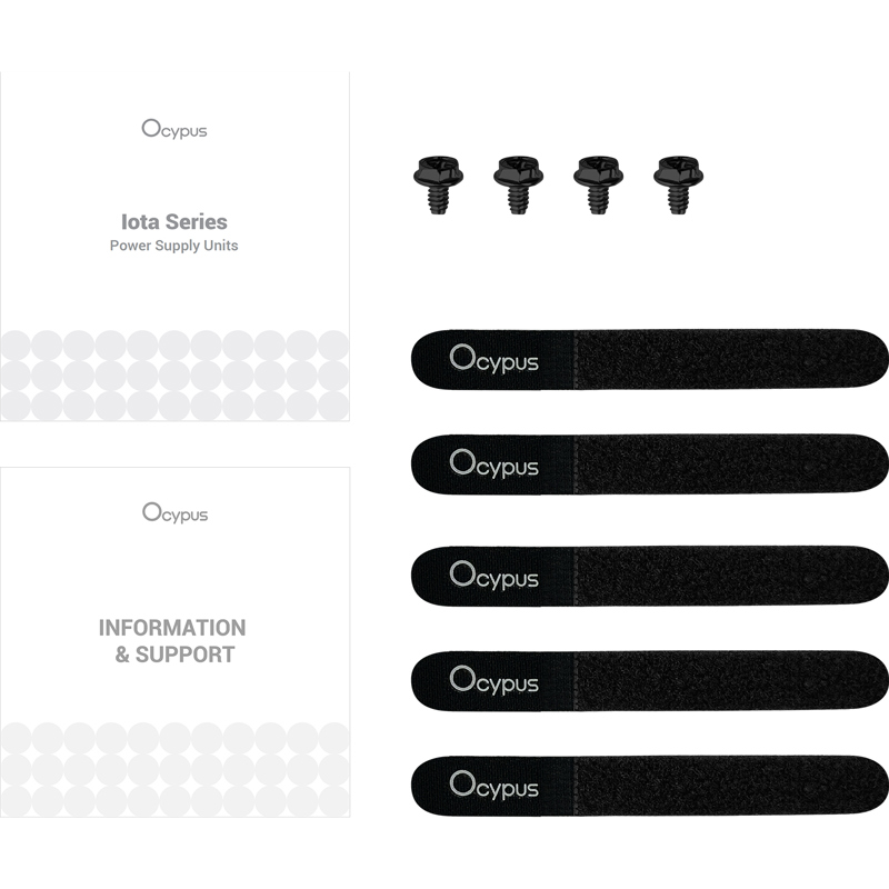 Блок питания Ocypus Iota P850, Model P850-GF, 850W 80+ Gold (ATX, 3.1, Full modular, 1x24(20+4)pin, 