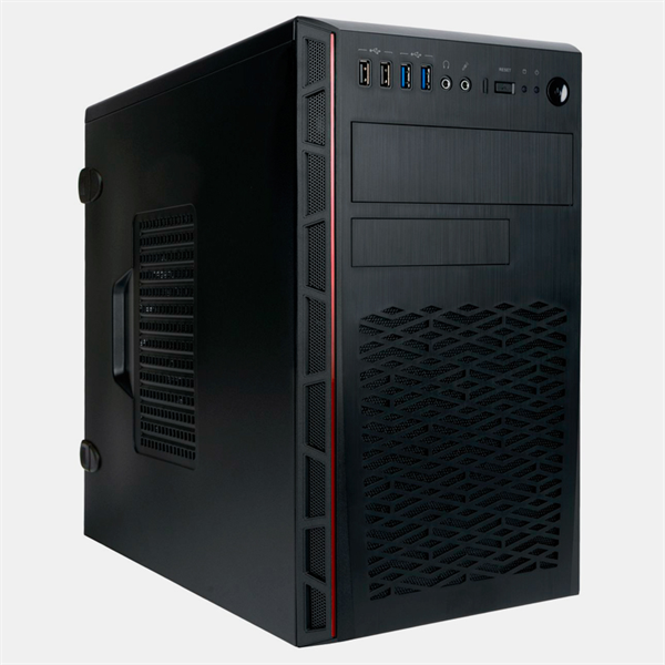 корпус Mini Tower InWin EMR065 Black __________  U3.0*2+U2.0*2  A(HD) +intrusion switch mATX (без бл