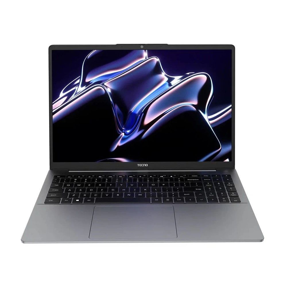Ноутбук TECNO MegaBook K16SFA AMD Ryzen 7 7735HS/16Gb (soldered D5)/SSD512Gb/UMA/16"/IPS/WUXGA/1920x1200/60Hz/Win11/RJ-45/Grey/1.76kg