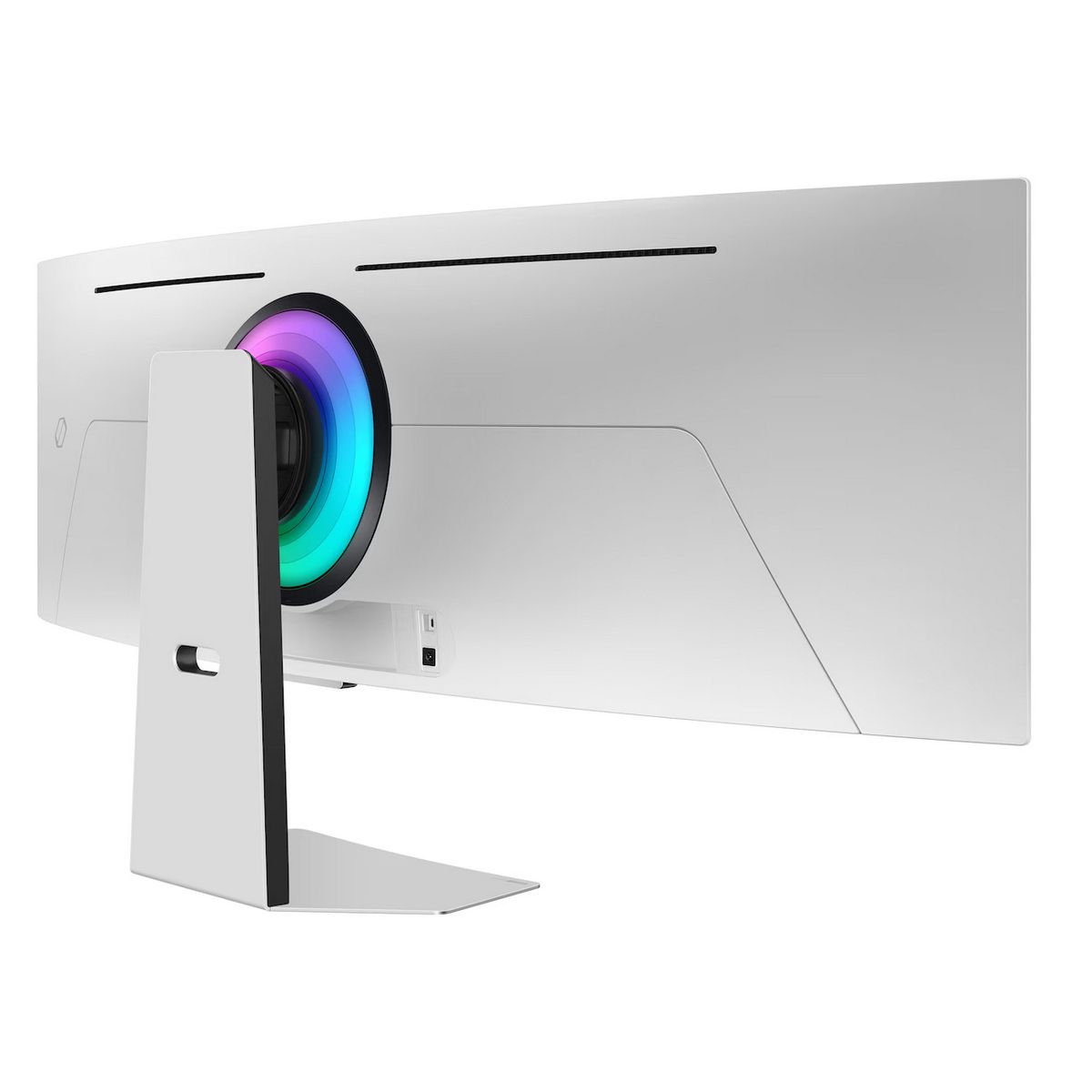 Монитор Samsung 49" Odyssey OLED G9 S49DG952SI серебристый OLED LED 32:9 HDMI M/M TV матовая HAS 250