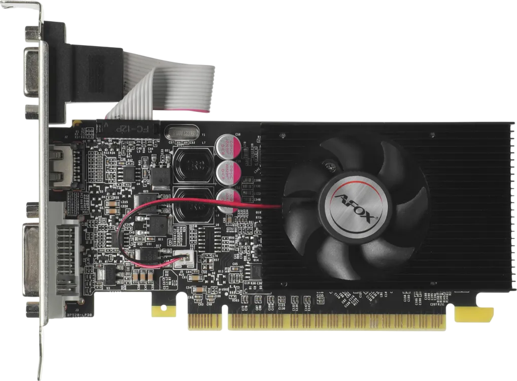 Видеокарта Afox PCI-E 3.0 AF610-2048D3L5-V3 NVIDIA GeForce GT 610 2Gb 64bit DDR3 810/1333 DVIx1 HDMIx1 CRTx1 HDCP Ret low profile