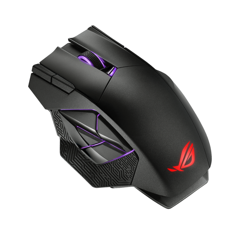 Мышь ASUS P707 ROG SPATHA X 168g 19,000DPI 2.4GHz 12buttons(90MP0220-BMUA00)