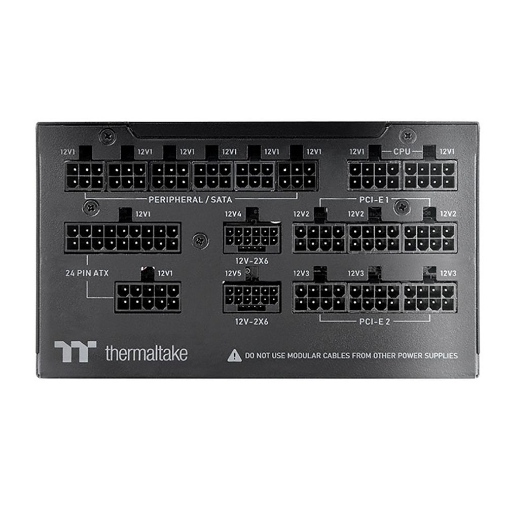 Блок питания Thermaltake ATX 1650W Toughpower TF3 Gen.5 80+ titanium 24pin APFC 140mm fan color LED 