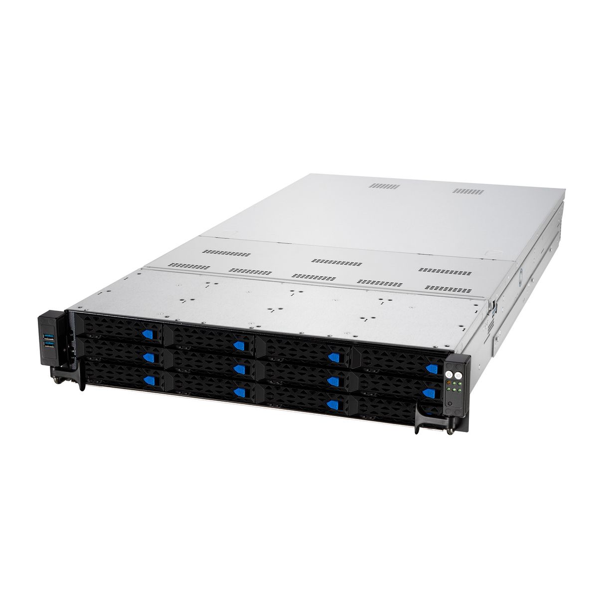 Серверная платформа Asus 90SF00Z6-M01XM0 RS720-E10-RS12, 2U, 2xLGA4189 (3rd Gen Scalable), 32 DDR4, 