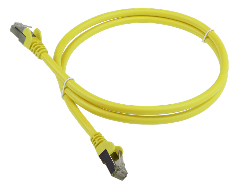 Патч-корд Патч-корд LANMASTER LSZH FTP кат.6, 10 м, желтый